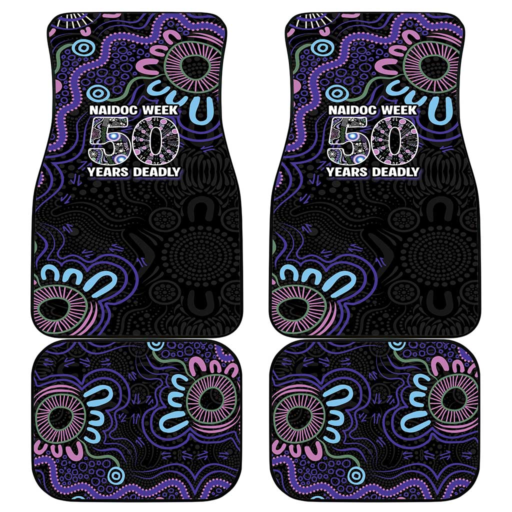 First Nations Darts NAIDOC 2026 Car Mats Aboriginal Dot Art