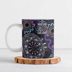 First Nations Darts NAIDOC 2026 Ceramic Mug Aboriginal Dot Art