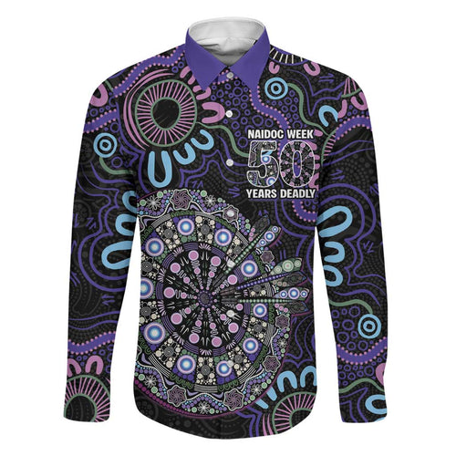 First Nations Darts NAIDOC 2026 Family Matching Mermaid Dress and Hawaiian Shirt Aboriginal Dot Art