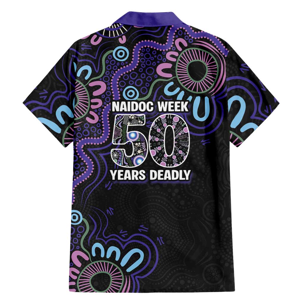 First Nations Darts NAIDOC 2026 Family Matching Off Shoulder Maxi Dress and Hawaiian Shirt Aboriginal Dot Art
