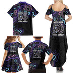 First Nations Darts NAIDOC 2026 Family Matching Summer Maxi Dress and Hawaiian Shirt Aboriginal Dot Art