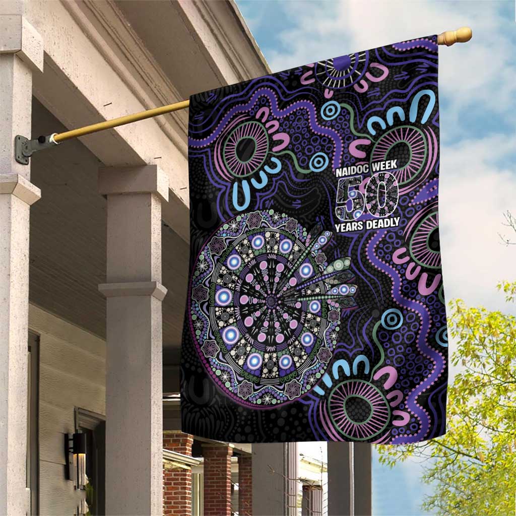 First Nations Darts NAIDOC 2026 Garden Flag Aboriginal Dot Art