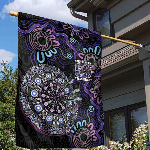 First Nations Darts NAIDOC 2026 Garden Flag Aboriginal Dot Art
