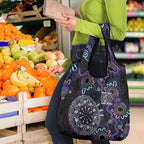 First Nations Darts NAIDOC 2026 Grocery Bag Aboriginal Dot Art