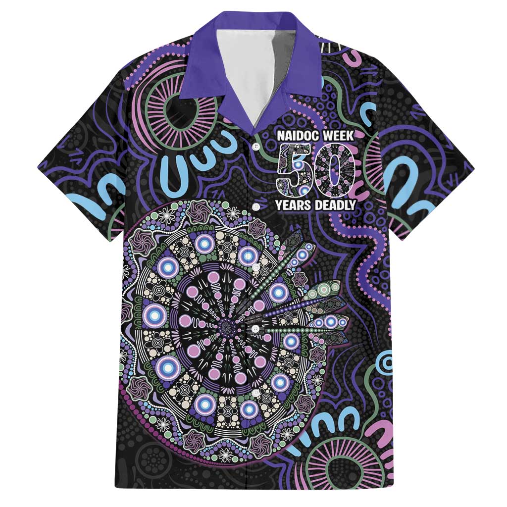 First Nations Darts NAIDOC 2026 Hawaiian Shirt Aboriginal Dot Art