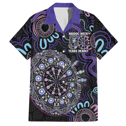First Nations Darts NAIDOC 2026 Hawaiian Shirt Aboriginal Dot Art