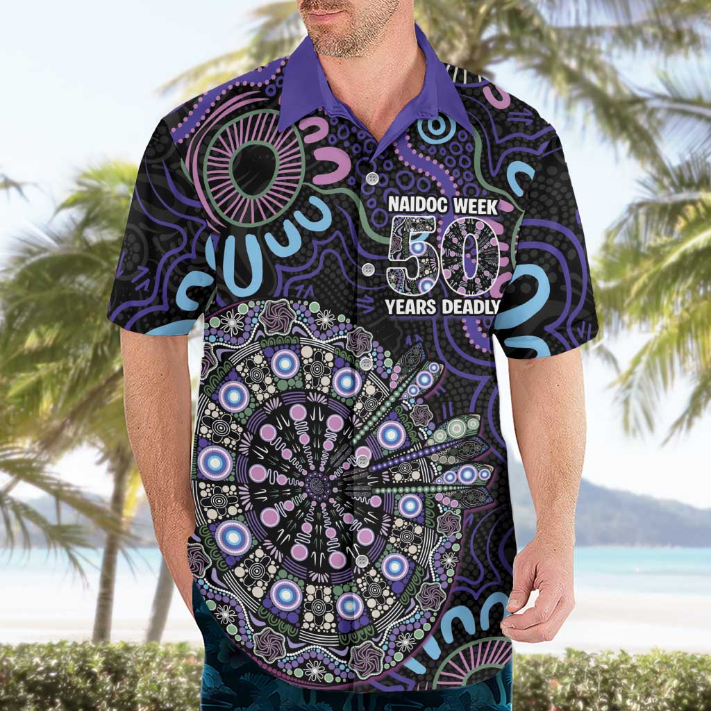 First Nations Darts NAIDOC 2026 Hawaiian Shirt Aboriginal Dot Art