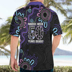First Nations Darts NAIDOC 2026 Hawaiian Shirt Aboriginal Dot Art