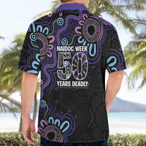 First Nations Darts NAIDOC 2026 Hawaiian Shirt Aboriginal Dot Art