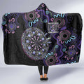 First Nations Darts NAIDOC 2026 Hooded Blanket Aboriginal Dot Art