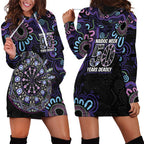 First Nations Darts NAIDOC 2026 Hoodie Dress Aboriginal Dot Art