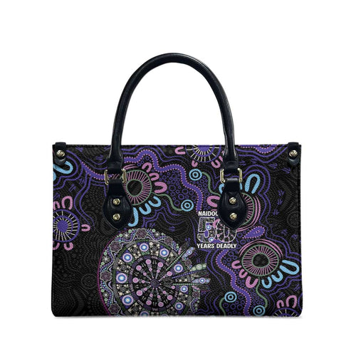 First Nations Darts NAIDOC 2026 Leather Bag Aboriginal Dot Art