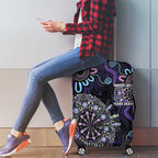 First Nations Darts NAIDOC 2026 Luggage Cover Aboriginal Dot Art