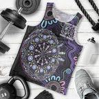 First Nations Darts NAIDOC 2026 Men Tank Top Aboriginal Dot Art