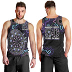 First Nations Darts NAIDOC 2026 Men Tank Top Aboriginal Dot Art