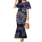 First Nations Darts NAIDOC 2026 Mermaid Dress Aboriginal Dot Art