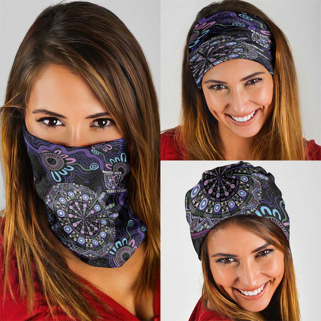 First Nations Darts NAIDOC 2026 Neck Gaiter Aboriginal Dot Art