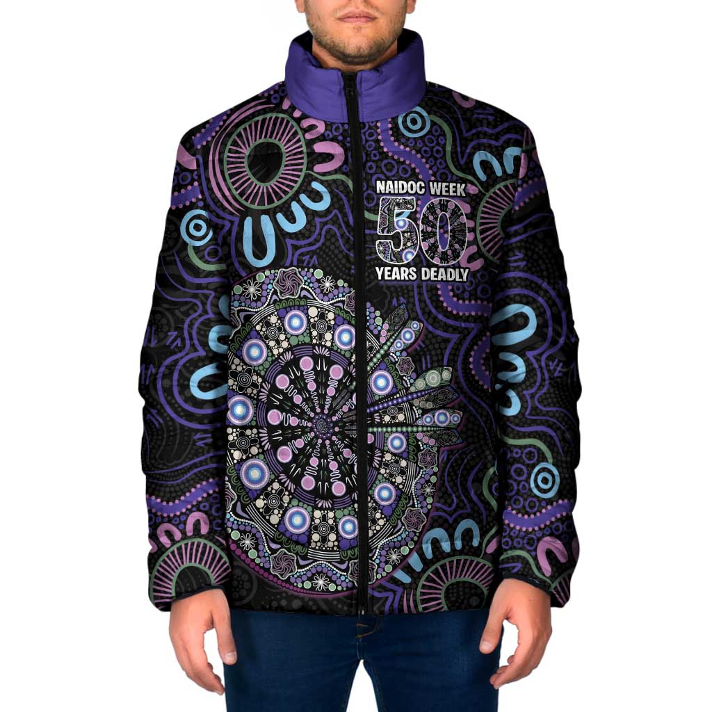 First Nations Darts NAIDOC 2026 Padded Jacket Aboriginal Dot Art