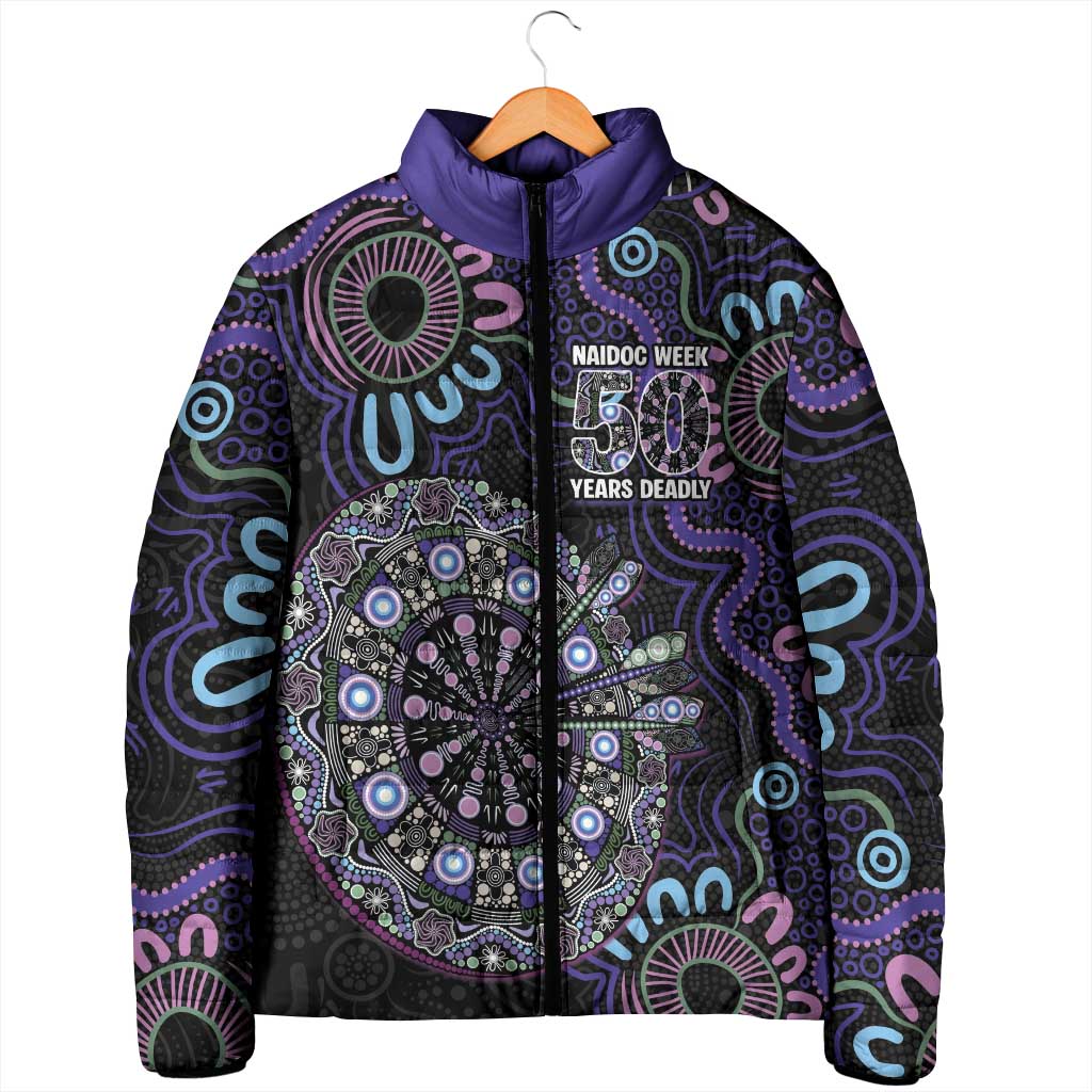 First Nations Darts NAIDOC 2026 Padded Jacket Aboriginal Dot Art