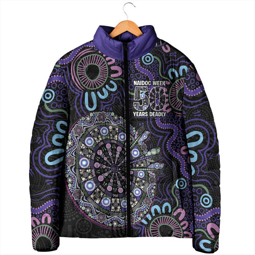 First Nations Darts NAIDOC 2026 Padded Jacket Aboriginal Dot Art