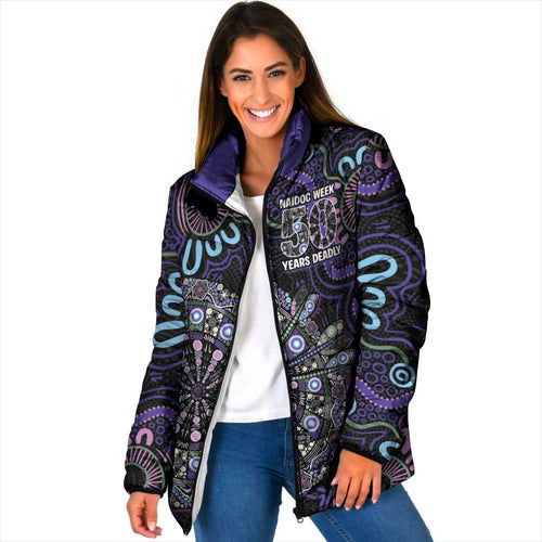 First Nations Darts NAIDOC 2026 Padded Jacket Aboriginal Dot Art