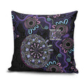 First Nations Darts NAIDOC 2026 Pillow Cover Aboriginal Dot Art