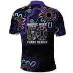 First Nations Darts NAIDOC 2026 Polo Shirt Aboriginal Dot Art