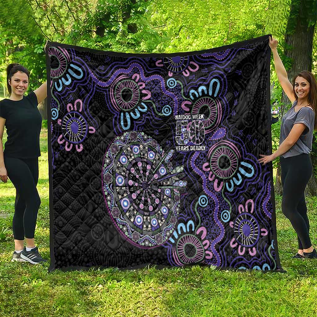 First Nations Darts NAIDOC 2026 Quilt Aboriginal Dot Art