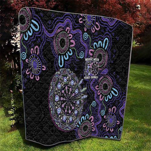 First Nations Darts NAIDOC 2026 Quilt Aboriginal Dot Art
