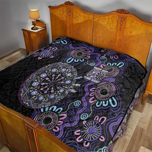 First Nations Darts NAIDOC 2026 Quilt Aboriginal Dot Art