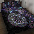 First Nations Darts NAIDOC 2026 Quilt Bed Set Aboriginal Dot Art