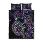 First Nations Darts NAIDOC 2026 Quilt Bed Set Aboriginal Dot Art