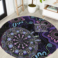 First Nations Darts NAIDOC 2026 Round Carpet Aboriginal Dot Art