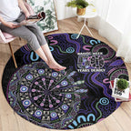 First Nations Darts NAIDOC 2026 Round Carpet Aboriginal Dot Art