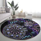 First Nations Darts NAIDOC 2026 Round Carpet Aboriginal Dot Art