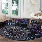 First Nations Darts NAIDOC 2026 Round Carpet Aboriginal Dot Art