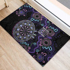 First Nations Darts NAIDOC 2026 Rubber Doormat Aboriginal Dot Art