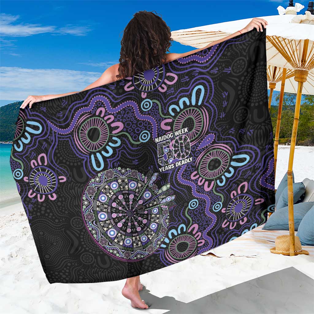 First Nations Darts NAIDOC 2026 Sarong Aboriginal Dot Art