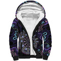 First Nations Darts NAIDOC 2026 Sherpa Hoodie Aboriginal Dot Art