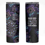 First Nations Darts NAIDOC 2026 Skinny Tumbler Aboriginal Dot Art
