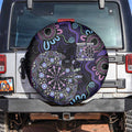 First Nations Darts NAIDOC 2026 Spare Tire Cover Aboriginal Dot Art