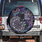 First Nations Darts NAIDOC 2026 Spare Tire Cover Aboriginal Dot Art