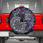 First Nations Darts NAIDOC 2026 Spare Tire Cover Aboriginal Dot Art