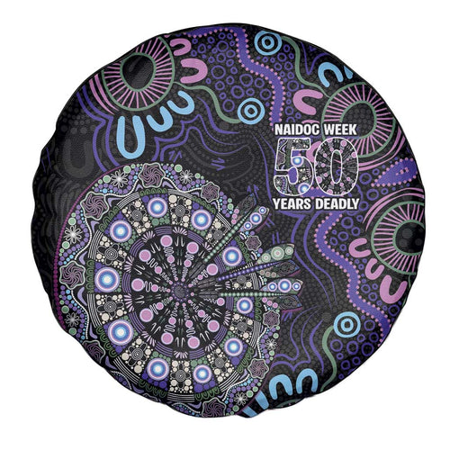 First Nations Darts NAIDOC 2026 Spare Tire Cover Aboriginal Dot Art