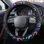 First Nations Darts NAIDOC 2026 Steering Wheel Cover Aboriginal Dot Art