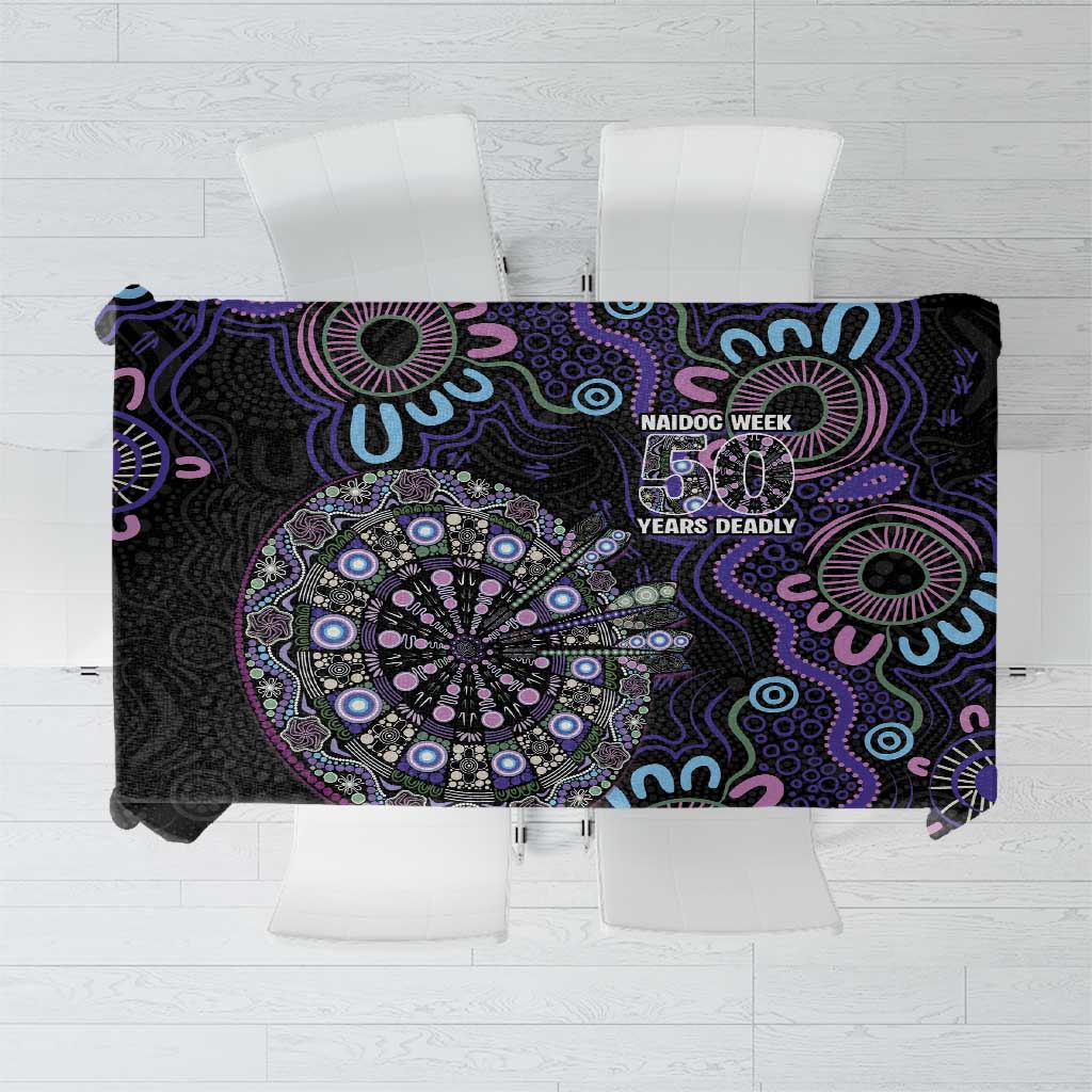 First Nations Darts NAIDOC 2026 Tablecloth Aboriginal Dot Art