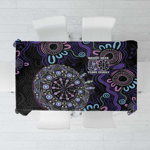 First Nations Darts NAIDOC 2026 Tablecloth Aboriginal Dot Art