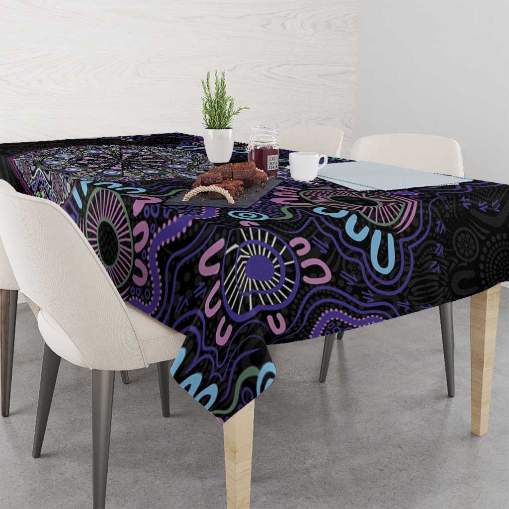 First Nations Darts NAIDOC 2026 Tablecloth Aboriginal Dot Art