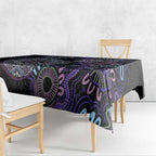 First Nations Darts NAIDOC 2026 Tablecloth Aboriginal Dot Art