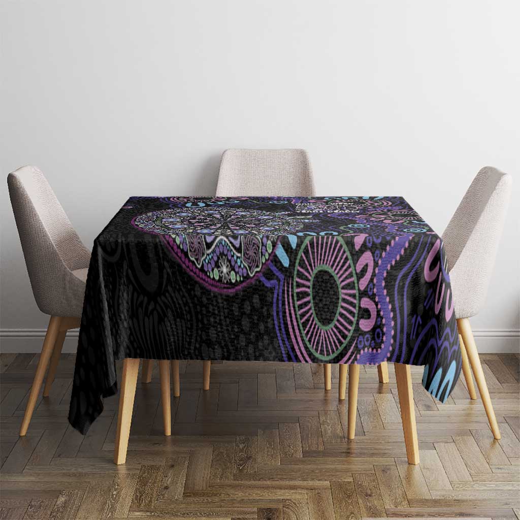 First Nations Darts NAIDOC 2026 Tablecloth Aboriginal Dot Art
